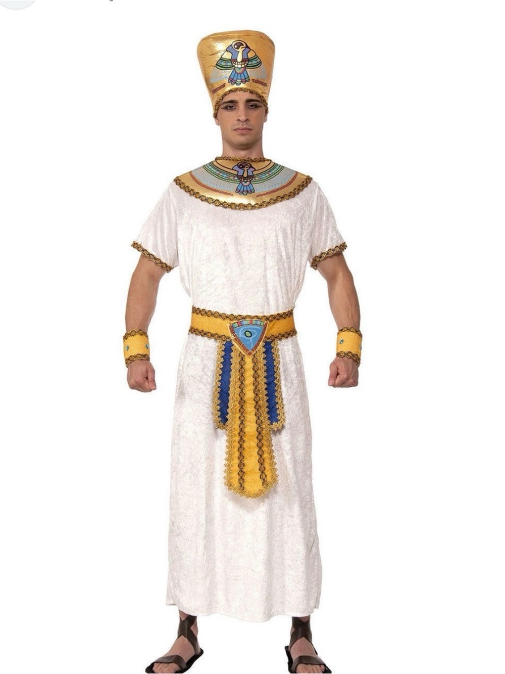 Egyptian Pharaoh King Cleopatra Men Costume #3 , men Size L/XL